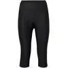 Image de VAUDE Posta, leggings 3/4, pour femmes, adultes, couleur noire, unie, pour le vélo