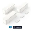 Image de Bosch Smart Home Contact II - Détecteur de porte et fenêtre - sans fil - ZigBee 3.0 - 2.4 - 2.4835 GHz - blanc (pack de 3)