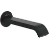 Image de Villeroy & Boch Bec déverseur pour baignoire série Dawn 60 x 60 x 201 mm noir mat, 1 pièce.