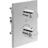 Image de V&B V&B Set de finition Universal Taps& Fittings Thermostat encastré, avec régulateur de débit à 3 voies, chr