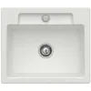 Image de Villeroy&boch - Evier 1 Bac Villeroy Et Boch Siluet 60 S Steam Ceramicplus Avec Vidage Manuel