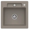 Image de Villeroy&boch - Evier 1 Bac Villeroy Et Boch Siluet 50 S Timber Ceramicplus Avec Vidage Manuel