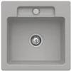 Image de Villeroy&boch - Evier 1 Bac Villeroy Et Boch Siluet 50 S Fossile Ceramicplus Avec Vidage Manuel