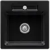 Image de Villeroy&boch - Evier 1 Bac Villeroy Et Boch Siluet 50 S Chromite Ceramicplus Avec Vidage Manuel