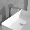Image de V&B Mitigeur monocommandé pour lavabo ARCHITECTURA SQUARE, avec vidage à poussoir, chromé