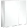 Image de Villeroy & Boch My View Now Armoire de toilette apparente, 2 portes, avec éclairage, avec variateur à détecteur, 800x750x168mm, A4558000
