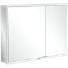 Image de Villeroy & Boch My View Now Armoire de toilette apparente, 2 portes, avec éclairage, avec variateur à détecteur, 1000x750x168mm, A4551000