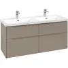 Image de Villeroy & Boch Subway 3.0 armoire sous lavabo, 4 tiroirs, 1272x576x478mm, C56802VM
