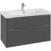 Image de Villeroy & Boch Subway 3.0 armoire sous lavabo, 2 tiroirs, 973x576x478mm, C57002VR