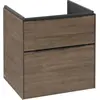 Image de Villeroy & Boch Subway 3.0 armoire sous lavabo, 2 tiroirs, 572x576x478mm, C57801VH