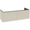 Image de Villeroy & Boch Subway 3.0 armoire sous lavabo, éclairage LED, 2 tiroirs, 1272x429x478mm, C567L2VN