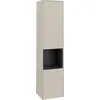 Image de Villeroy & Boch Subway 3.0 Armoires hautes, 1 compartiment ouvert et 2 portes, butée à droite, 400x1710x362mm, C58902VN