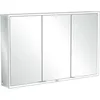 Image de Villeroy & Boch My View Now Armoire de toilette apparente, 3 portes, avec éclairage, avec variateur à détecteur, 1200x750x168mm, A4551200