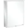 Image de Villeroy & Boch My View Now armoire de toilette apparente, 1 porte, charnières à gauche, avec éclairage, avec interrupteur marche/arrêt, compatible Smart Home, 600x750x168mm, A4576L00