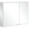 Image de Villeroy & Boch My View Now armoire de toilette apparente, 2 portes, avec éclairage, avec interrupteur marche/arrêt, compatible Smart Home, 1000x750x168mm, A4571000
