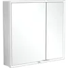 Image de Villeroy & Boch My View Now armoire de toilette encastrée, 2 portes, avec éclairage, avec interrupteur marche/arrêt, compatible Smart Home, 800x750x167,5mm, A4588000