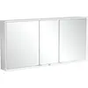 Image de Villeroy & Boch My View Now armoire de toilette encastrée, 3 portes, avec éclairage, avec interrupteur marche/arrêt, compatible Smart Home, 1600x750x167,5mm, A4581600