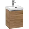 Image de Villeroy & Boch Subway 3.0 armoire sous lavabo, 1 porte butée à droite, 351x429x309mm, C58400RH