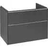 Image de Villeroy & Boch Subway 3.0 armoire sous lavabo, éclairage LED, 2 tiroirs, 772x576x478mm, C574L0VR