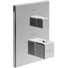Image de Villeroy & Boch Mettlach Thermostat encastré, régulation de débit à sens unique, 150x190x129mm, TVT12600100061