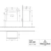 Image de Villeroy & Boch A88811ve Wtus Avento A88811 526x514x384mm