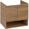 Image de Lavabo Vb Us Architectura 550 X 520 X 438 Mm, Lavabo 2 Portes Avec Revêtement Intégré En Chêne Kansas