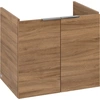 Image de Lavabo Vb Us Architectura 600 X 520 X 439 Mm, Lavabo 2 Portes Avec Revêtement Intégré En Chêne Du Kansas