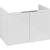 Image de Lavabo Vb Us Architectura 750x520x438mm, Lavabo 2 Portes Avec Robinetterie Intégrée Blanche
