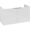 Image de Lavabo Vb Us Architectura 950x520x438mm, Lavabo 2 Portes Avec Robinetterie Intégrée Blanche