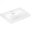 Image de Villeroy & Boch Skyla - Lavabo 60x46 Cm, Avec Trop-plein, Trou De Robinetterie, Ceramicplus, Blanc Alpin 5a5160r1