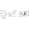 Image de Villeroy & Boch Subway 3.0 - Wc Suspendu Avec Abattant Softclosing, Twistflush, Rimless, Ceramicplus, Blanc Alpin 4610tlr1