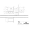 Image de Villeroy & Boch C78700vl Wtus Skyla C78700 772x436x439mm 2