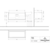 Image de Villeroy & Boch C78900ve Wtus Skyla C78900 972x436x439mm 2