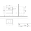 Image de Villeroy & Boch C79400vl Wtus Skyla C79400 572x596x439mm 2
