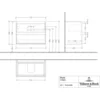 Image de Villeroy & Boch C79600vl Wtus Skyla C79600 772x596x439mm 2