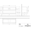 Image de Villeroy & Boch C80000vr Lavabo Us Skyla C80000 1172x596x