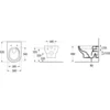 Image de Villeroy & Boch 5c39clr1 Combi-p O.novo 5c39cl 360x520x312mm