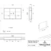 Image de Villeroy & Boch B48212af Armoire À Miroir Encastrable My View+ B48212