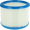 Image de Filtre Rond À Plis Pour Aspirateur Multifonction Compatible Avec Protool Vcp 260 E-l (up To 2010), Vcp 10 E, Vcp 260 E-m (up To 2010) - Vhbw
