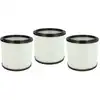 Image de 3x Filtre À Cartouche Compatible Avec Kallefornia K700 Aspirateur - Filtre Plissé - Vhbw