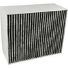 Image de 1x Filtre À Charbon Actif Compatible Avec Siemens Lf91ba560/01, Lf91ba550/04, Lf91ba550/03, Lf91ba550/02 Hotte Aspirante - 22,7 X 18,9 X 10 Cm - Vhbw