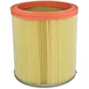 Image de Filtre D'Aspirateur Pour Rowenta 11, 15, 30, 31, 32, 33, 40, 41, 42, 43, 45, 46, 520, 7p0041947 P De Aspirateur Filtre Rond Plissé - Vhbw