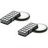 Image de Lot De Filtres Compatible Avec Rowenta X-trem Power Cyclonic Ro6984ea, Ro6993ea Aspirateur - 4x Filtres - Vhbw