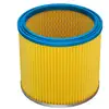 Image de 1x Filtre Plissé Compatible Avec Aqua Vac Gusty 30 / 50, Super 22, Industrial 30, Industrial 35, Industrial 50, Ntp 20, Ntp 30 Aspirateur - Bleu / Jaune - Vhbw