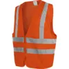 Image de Gilet haute-visibilité LUMEN orange en tissu mesh Würth MODYF S/M