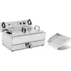 Image de Friteuse Expondo Royal Catering - 23 l - 3000 W - Robinet de vidange -