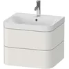 Image de Duravit Happy D.2 Plus C-shaped Set Suspendu, 575x490mm, 2