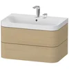 Image de Duravit Happy D.2 Plus C-shaped Set Suspendu,775x490mm, 2