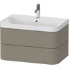 Image de Duravit Happy D.2 Plus C-shaped Set Suspendu,775x490mm, 2