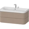 Image de Duravit Happy D.2 Plus C-shaped Set Suspendu, 975x490mm, 2